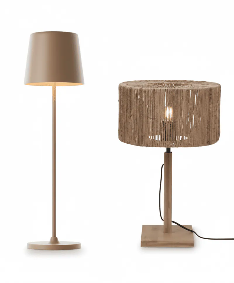 Lampade da tavolo | Marrone