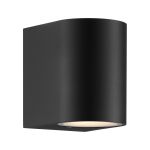 Nordlux Dion Luce Da Parete Aluminium Nero | Adatto per 1x GU10