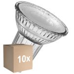 Confezione Multipack 10x Ledvance Faretti LED GU10 PAR16 8W 750lm 36D - 827 Bianco Molto Caldo | Sostitutiva 100W