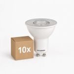 Confezione Multipack 10x Sylvania RefLED ES50 Faretti LED GU10 PAR16 345lm 36D - 840 Bianco Freddo | Sostitutiva 35W