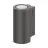 Ledvance Luce Da Parete Urban Vario Aluminium Grigio Up & Down 29W 2600lm - 822-827 CCT | IP65 