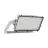 Ledvance Proiettore LED Max Aluminium Grigio 600W 77600lm 65x120D - 730 Luce Calda -  | IP66 - Asimmetrico