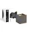 D'Lite Luce Da Parete Nova Nero Up & Down 4.9W 480lm - 830 Luce Calda -  | IP54 - Angolo del fascio regolabile