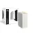D'Lite Luce Da Parete Vrebos Bianca Up & Down | IP56 - Adatto Per 2x GU10