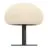 Nordlux Lampada Da Tavolo Sponge Batteria Nero 4.8W 300lm - 827 Bianco Molto Caldo | A 3 Livelli Dimmerabile