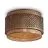 Good&Mojo Luce da soffitto Bhutan Bambù Marrone L | Adatto per 1x E27 