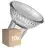 Confezione Multipack 10x Ledvance Faretti LED GU10 PAR16 8W 750lm 36D - 827 Bianco Molto Caldo | Sostitutiva 100W
