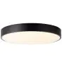 Brilliant Slimline Luce da soffitto Metallo Plastica Bianca Nero 58W 6800lm - 830-865 CCT | 490mm - Telecomando Dimmerabile