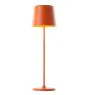 Brilliant Lampada Da Tavolo Kaami Metallo Plastica Arancione 2W 310lm - 830 Luce Calda -  | 100mm - IP44 - Esterni - Dimmerabile 