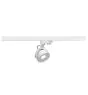 SLV Luce A Binario Kalu 3 Fasi Aluminium Bianca Il Giro 13W 970lm 95D - 930 Luce Calda -  | Miglior Resa Cromatica - Dimmerabile 