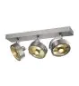 SLV Kalu Faretti Aluminium Grigio Il Giro | Adatto per 3x GU10 (AR111) 