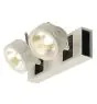 SLV Kalu Doppio Parete e Luce da soffitto Aluminium Bianca 31W 2000lm - 830 Luce Calda -  | Dimmerabile 