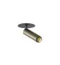 SLV Grip! Acciaio Faretti Nero 10W 620lm - 930 Luce Calda -  | Miglior Resa Cromatica - Dimmerabile
