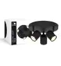 D'Lite Luce da soffitto Trop Sabbioso Nero | Adatto Per 3x GU10