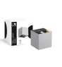 D'Lite Luce Da Parete Nova Argento Up & Down 4.9W 480lm - 830 Luce Calda -  | IP54 - Angolo del fascio regolabile