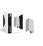 D'Lite Luce Da Parete Aurora Argento Up & Down 6.5W 500lm - 830-840 CCT | IP54