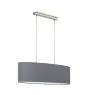 Eglo Luce Pendente Pasteri Acciaio Nichel Satinato | IP20 - Adatto per 2x E27 
