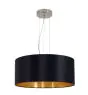 Eglo Luce Pendente Maserlo Acciaio Nichel Satinato | Adatto per 3x E27