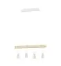 Eglo Luce Pendente Townshend Acciaio Bianca | IP20 - Adatto per 4x E27 