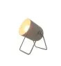 Eglo Lampada Da Tavolo Tilston Acciaio Sabbioso | Adatto per 1x E14
