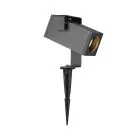 SLV Theo Supporto Punta Luce Aluminium Antracite | IP65 - Adatto per 1x GU10 Max. 7W - Dimmerabile