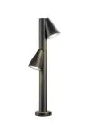 SLV T-Tubo Aluminium Nero | Adatto per 2x GU10