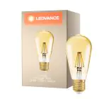 Ledvance Vintage 1906 LED E27 Pera Chiara 6.5W 725lm - 824 Bianco Molto Caldo | Dimmerabile - Sostitua 55W