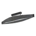 Ledvance Decor Flat Felt Luce da soffitto Grigio 23W 800lm - 830 Luce Calda - 