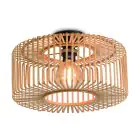 Good&Mojo Luce da soffitto Bromo Bambù Marrone S | Adatto per 1x E27 