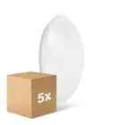 Confezione Multipack 5x Ledvance Surface Circolare 400 24W 830 1920lm Bianca IP44 | Luce Calda