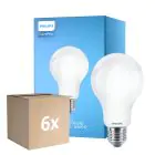 Confezione Multipack 6x Philips Corepro LED Bulbo E27 Pera Ghiaccio 13W 2000lm - 865 Luce del Giorno | Sostitutiva 120W