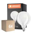 Confezione Multipack 6x Ledvance Classic LED Star LED E27 Globe Ghiaccio 11W 1521lm - 827 Bianco Molto Caldo | Dimmerabile - Sostitutiva 100W
