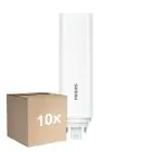 Confezione Multipack 10x Philips CorePro PL-T LED Bulbo HF 15W - 840 Bianco Freddo | 4-Pin - Sostitutiva 15W
