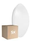 Confezione Multipack 5x Ledvance Surface Circolare 350 18W 830 1440lm Bianca IP44 | Sensor - Luce Calda - Sostitutiva 2x18W