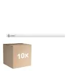 Confezione Multipack 10x Philips Master Tubo LED T8 (EM/Mains) Ultra Output 20W 3700lm - 840 Bianco Freddo | 150cm - Sostitutiva 58W
