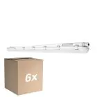 Confezione Multipack 6x Ledvance Stagna LED Stagna 46W 5750lm - 830 Luce Calda | 150cm