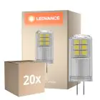 Confezione Multipack 20x Ledvance Performance LED Capsule Chiara G4 2.2W 300lm - 827 Bianco Molto Caldo | Sostitutiva 28W