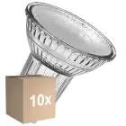 Confezione Multipack 10x Ledvance Faretti LED GU10 PAR16 8W 750lm 36D - 840 Bianco Freddo | Sostitutiva 100W