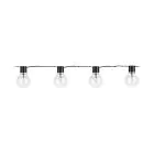 Eglo LED Luci a stringa Partaj Nero 4.5M - 830 Luce Calda -  | incl. 16 Fonti luminose