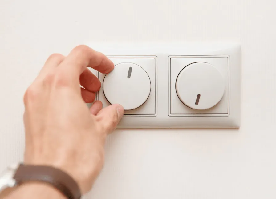 dimmer luce led